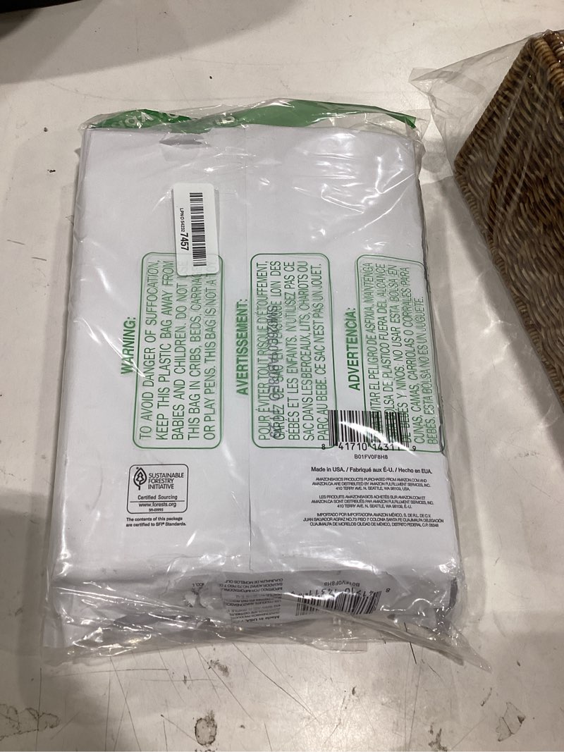 Condition photo showing Good Condition for amazon basics multipurpose copy printer paper, 8.5 x 11 inches, 20 lb, 92 bright, white, 1 ream (500 sheets), jam-free 1 ream | 500 sheets letter (8.5x11)