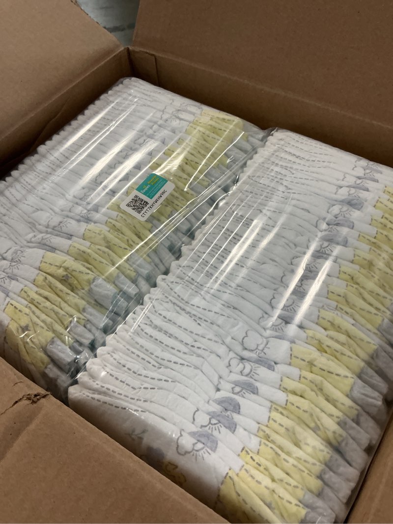 Condition photo showing Good Condition for pampers swaddlers diapers, size 1 (8-14 lbs), 198 count, absorbent, keeps baby dry and comfortable, skin safe disposable baby diaper (packaging may vary) size 1 198