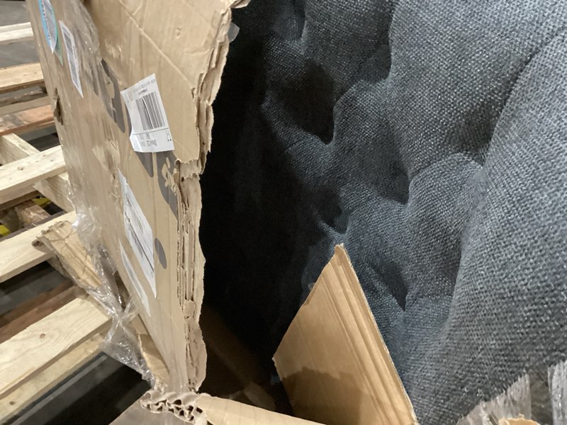 Grey recliner chair