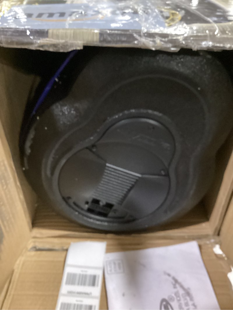 Condition photo showing As Is for bazooka bta10100fhc 10-inch powered subwoofer (black)