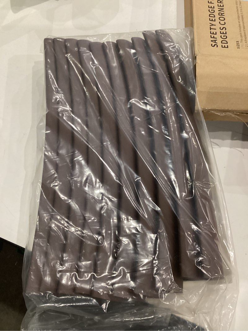 Condition photo showing As Is for (Missing corner protectors) Foam Corner Protector for The Fireplace Hearths Edge and Corner Guard, with Retardant Materials Foam Safety Bumpers, Baby Proofing Safety Corner Protectors (Black)