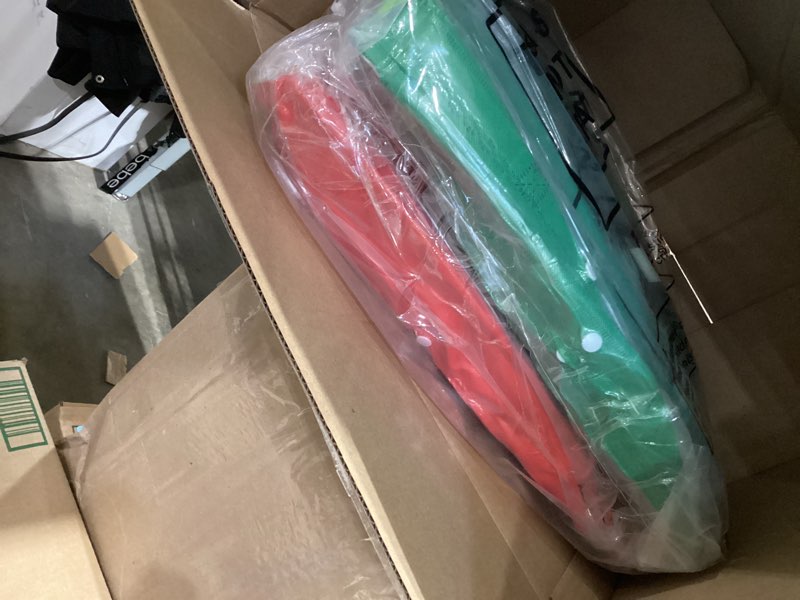 Condition photo showing New/Like New for Paterr 100 Pcs Reusable Grocery Bags Bulk Non Woven Portable Tote with Handle Shopping Tote Foldable Gift Bag with Button Small Multicolor