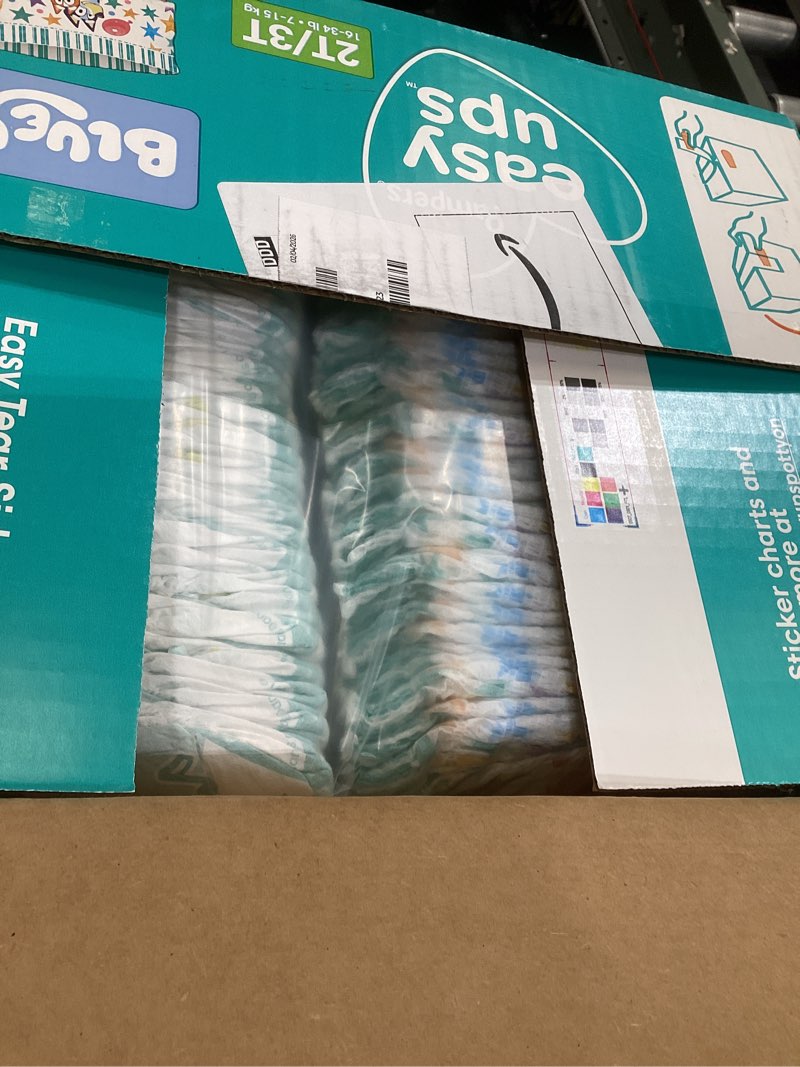 Condition photo showing Good Condition for Pampers Training Pants - Easy Ups Boys & Girls Bluey - Size 2T-3T, 140 Count, Children's Potty Underwear (Packaging May Vary) 2T-3T 140