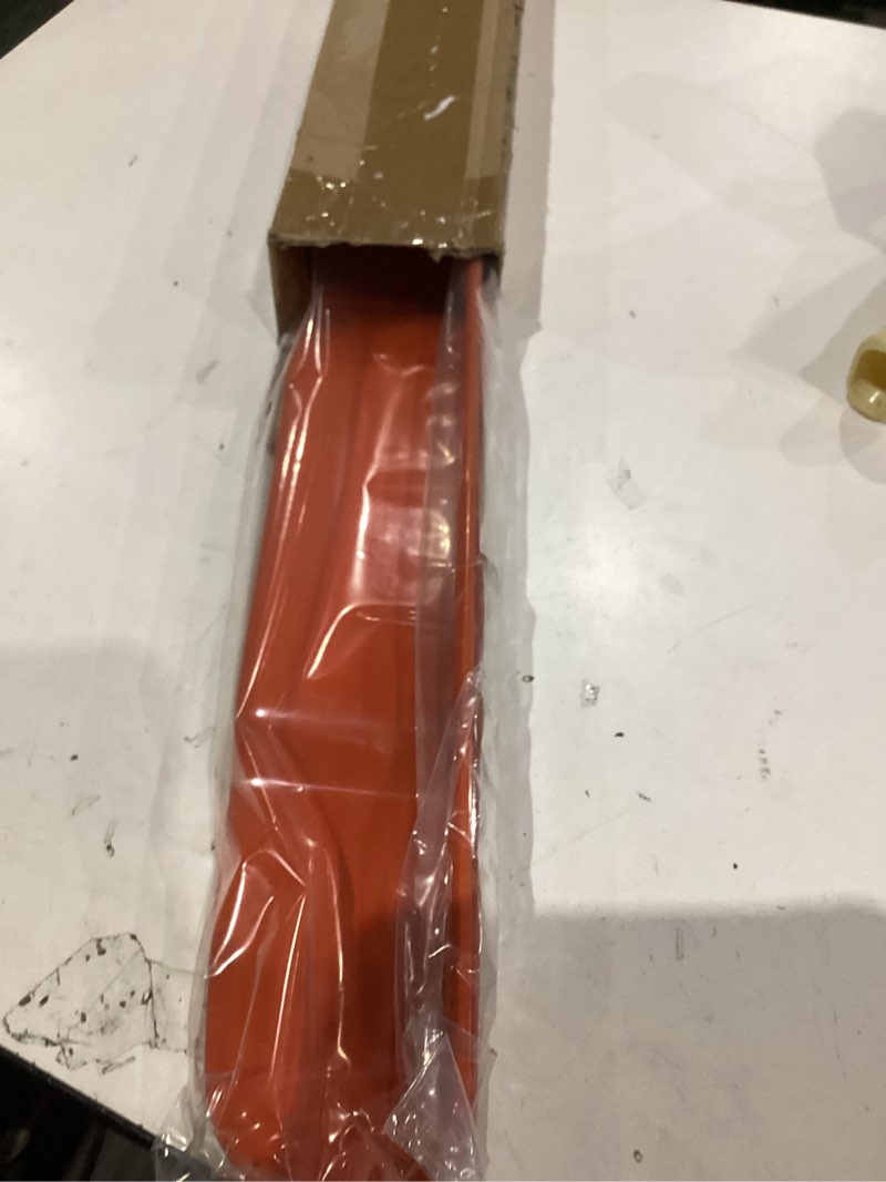 Condition photo showing As Is for Korlot Engine Hood Vent Air Intake Moulding Cover Trim for 2021-2026 RAM 1500 TRX/RHO (Orange)