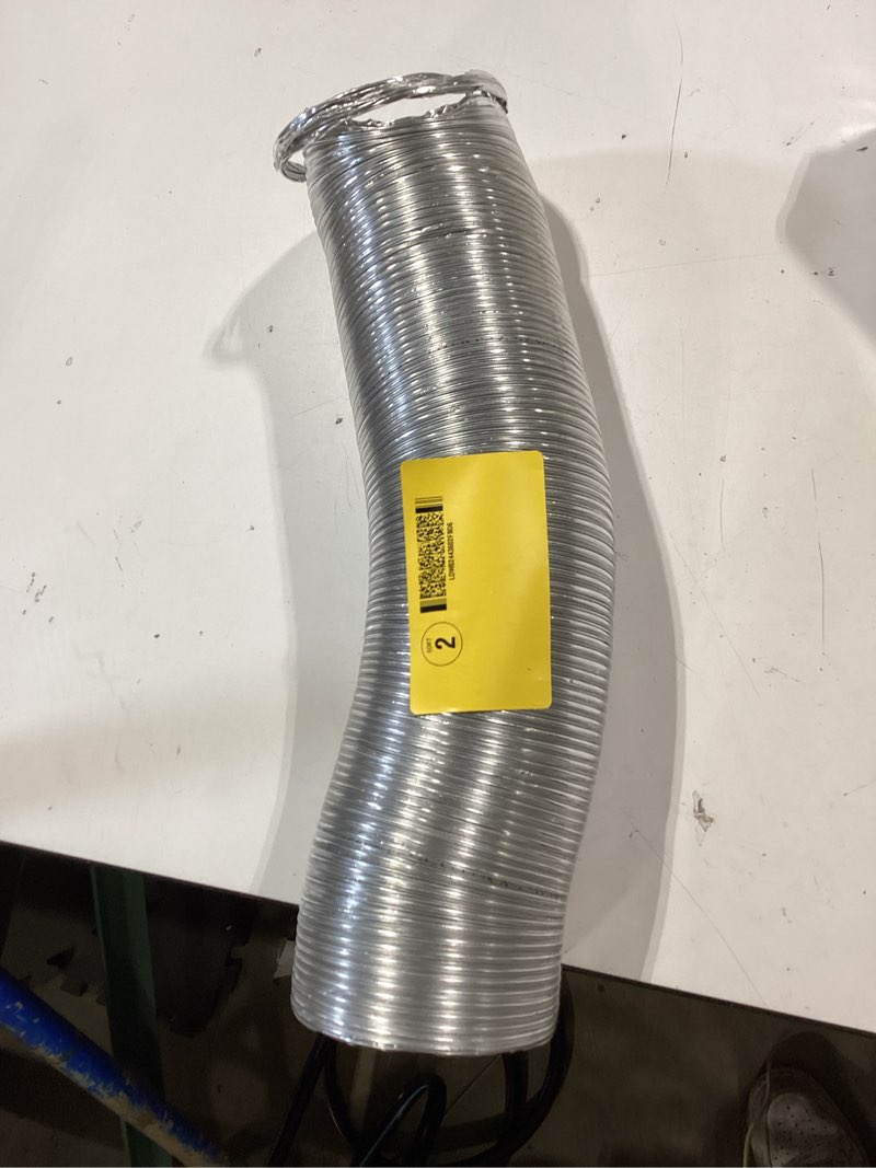 Condition photo showing As Is for eastman 4.25 -in dia x 96-in armorflex indoor hook-up dryer vent kit