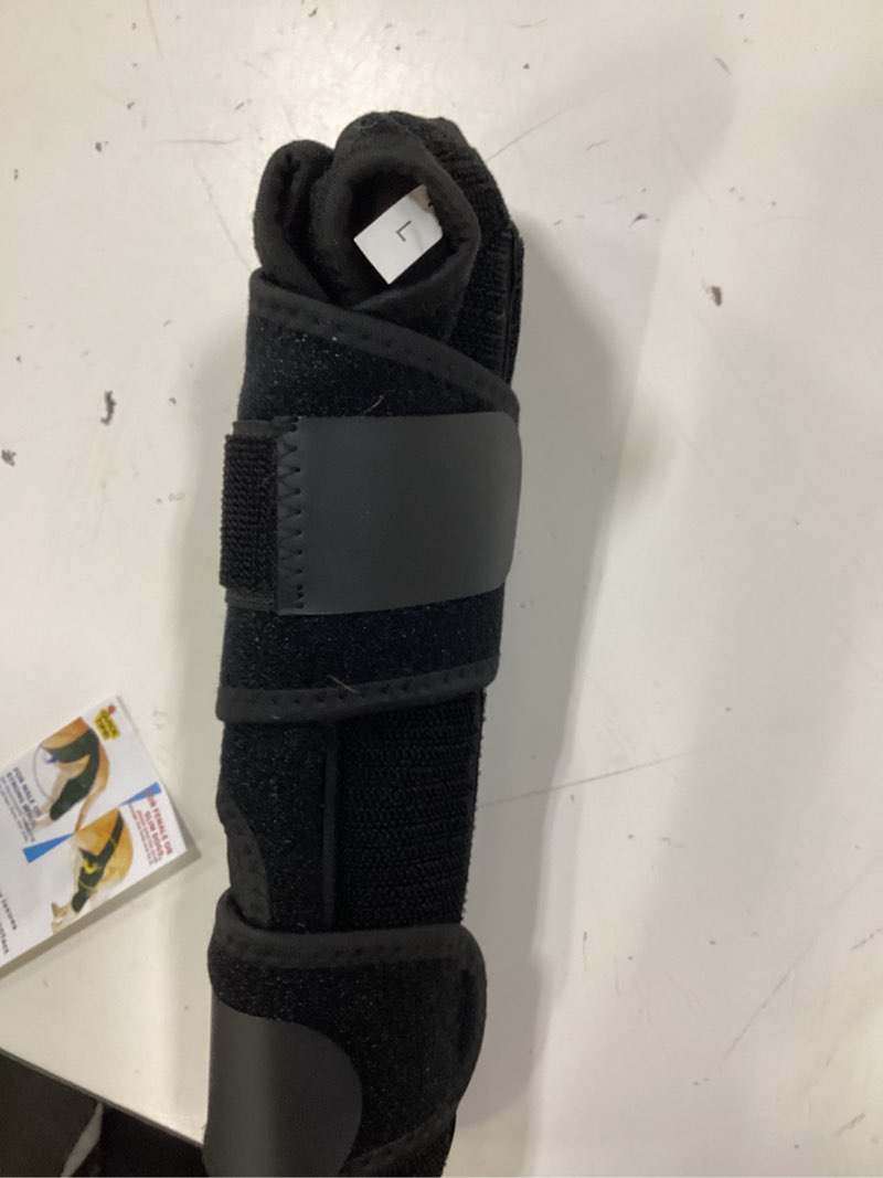 Condition photo showing Good Condition for large dog knee brace for torn acl hind leg for support with cruciate ligament injury, better recovery with dog leg braces for back leg new l