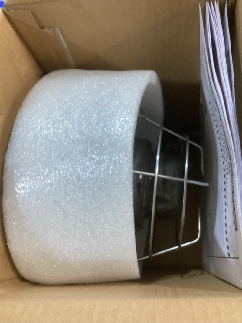 Condition photo showing As Is for 15,000 BTU Single Tank Top Portable Propane Radiant Heater,Grey/ Silver Space Heater