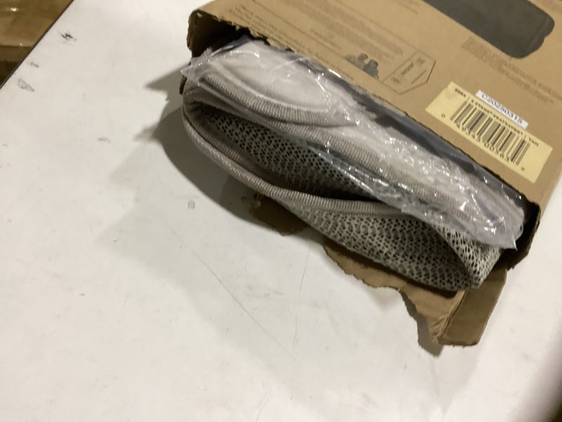 Condition photo showing As Is for Prince Lionheart Car Seat Protector. The only 2 stage Seatsaver Designed with Thick padding, Nonabsorbent, waterproof, PVC foam material. Comparable with all baby and toddler car seats. (Beige) Tan