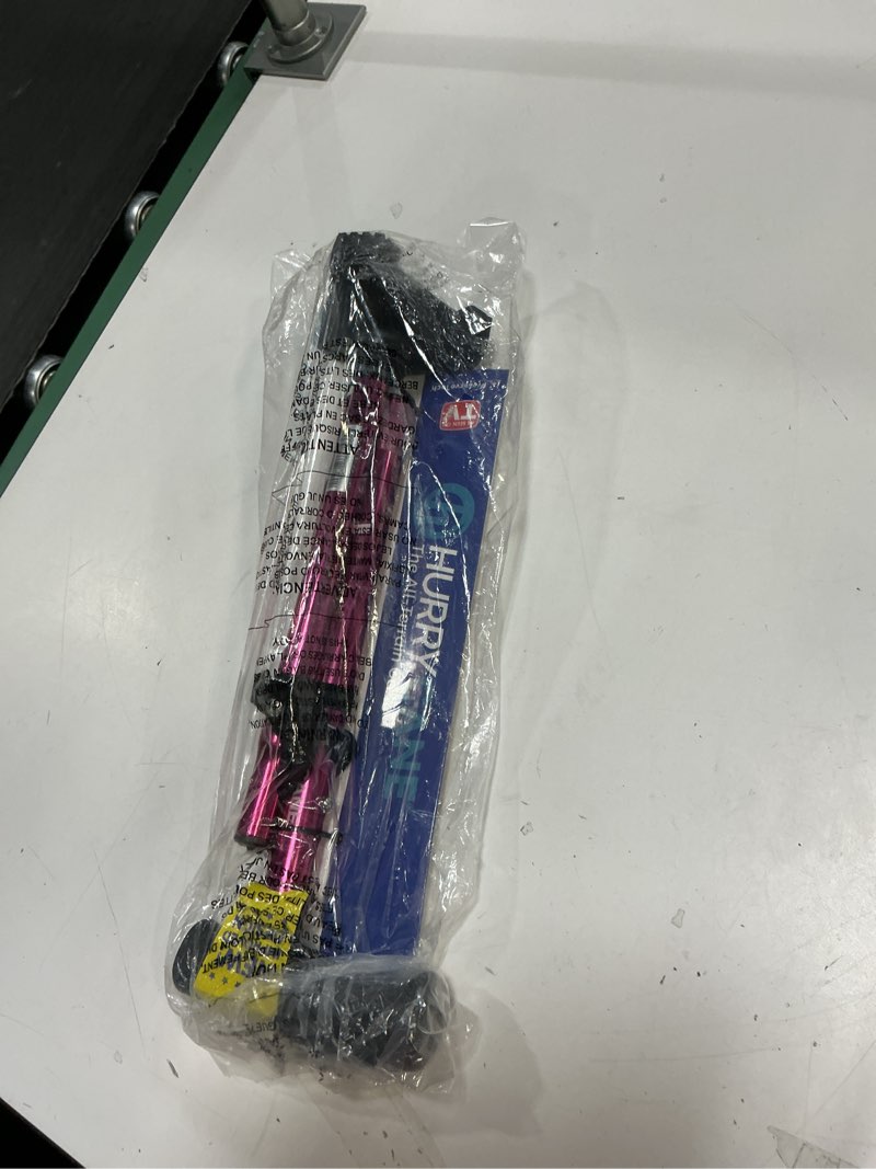 Condition photo showing New/Like New for HurryCane Freedom Edition Foldable Walking Cane with T Handle Red 1 Count (Pack of 1)