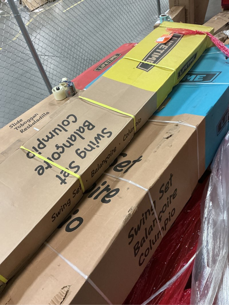 Condition photo showing New/Like New for Similar Lifetime Climb and Slide Playset (4 Boxes)