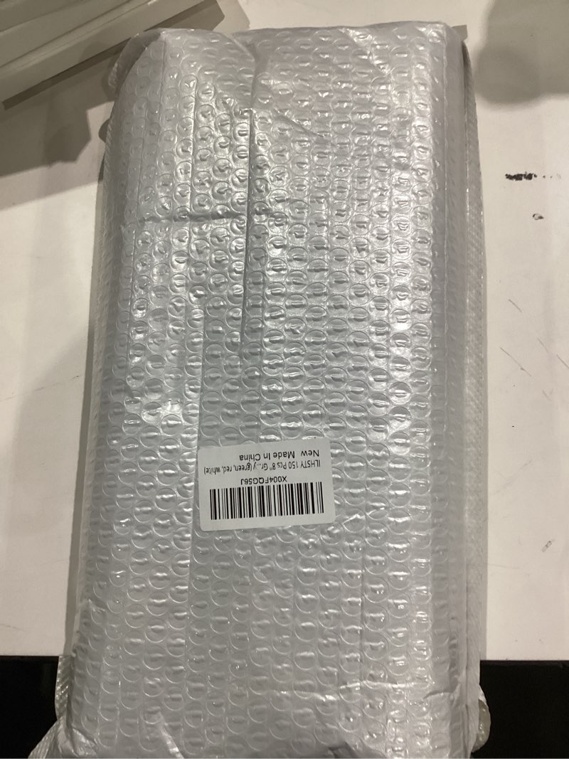 Condition photo showing Good Condition for ILHSTY 150 Pcs 8'' Green Red White Glow Sticks Glow Necklaces In The Dark Party Favors Supplies Bright GlowSticks Bulk with Accessories for Birthday Halloween Christmas Party (green, red, white)