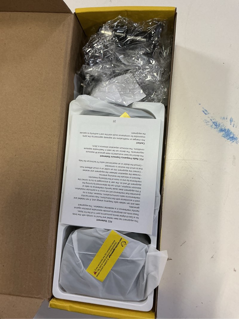 Condition photo showing New/Like New for Rraycom 3Pack Security Cameras Wireless Outdoor, 5G/2.4GHz Battery Powered AI Motion Detection Siren Alarm WiFi Home Indoor Camera,2K Color Night Vision, 2-Way Talk, Waterproof, Works/Alexa, Cloud/SD 3 Black