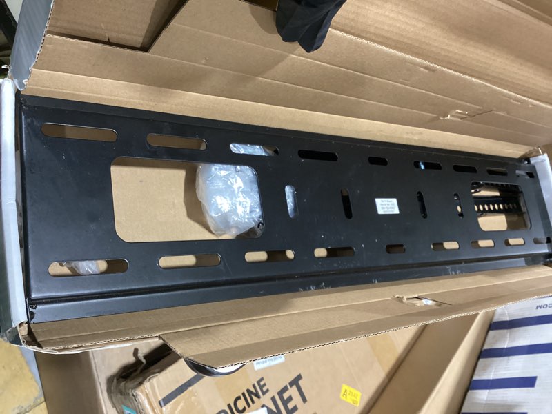 Condition photo showing As Is for USX STAR UL Listed Full Motion TV Wall Mount Bracket for Most 32-70 inch TVs, Swivel Extend Tilting TV Mount, Max VESA 400x400mm, Holds up to 110 lbs & 16" Wood Studs with Hole Drilling Template Swivel 32-70 inch