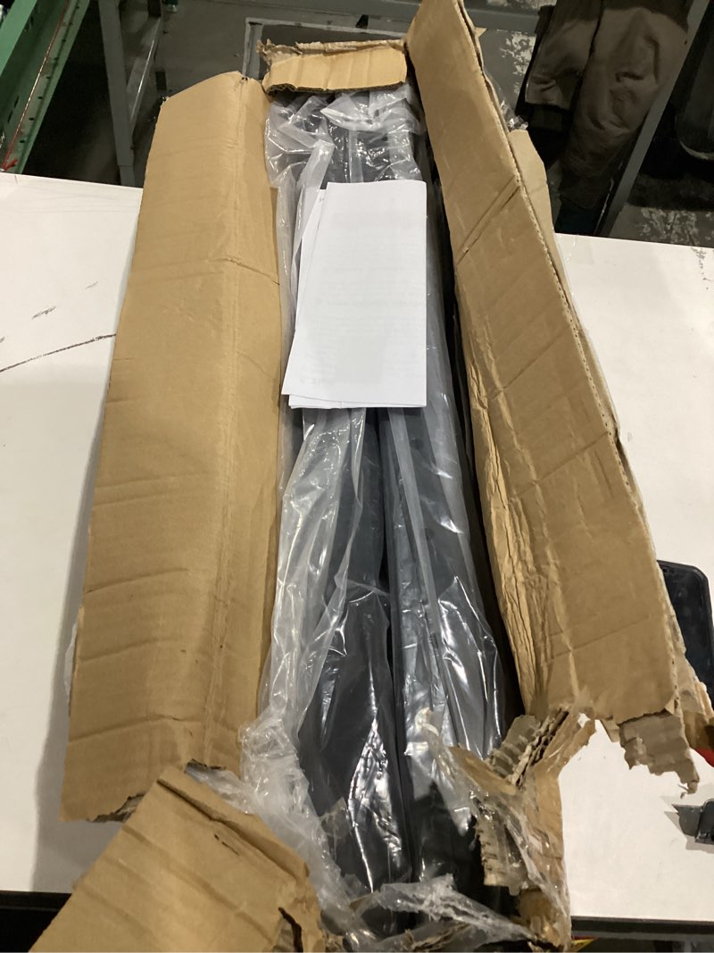 Condition photo showing New/Like New for Muzata 4Pack Black Cable Railing Post 36 Inch 36"x2"x2" Level Drilled Surface Mount T304 Stainless Steel Cable Railing System Kit Indoor Outdoor with Paper User Guide PS02 BH4S