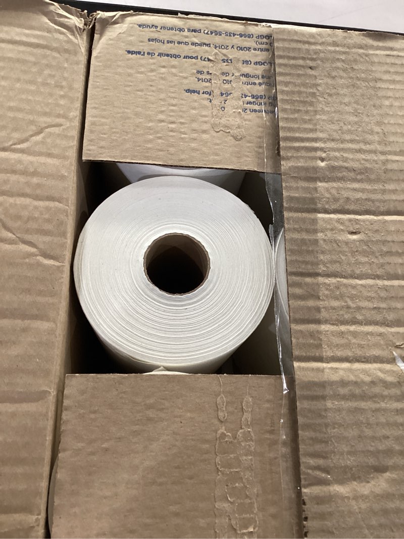 Condition photo showing Good Condition for georgia-pacific, pacific blue ultra, 9" paper towel rolls (26610), white, 6 rolls per case, 400' per roll paper towel refill