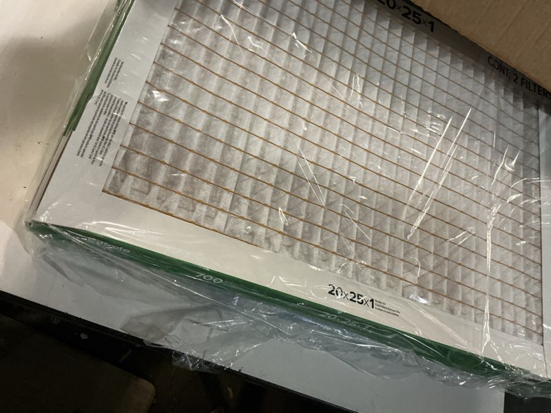 Condition photo showing Good Condition for filtrete 20x25x1 ac furnace air filter, merv 8, mpr 700, tough on pollen, easy on airflow, 3-month pleated 1-inch electrostatic air cleaning filter, 4-pack (actual size 19.880 x 25.563 x 0.8125 in)