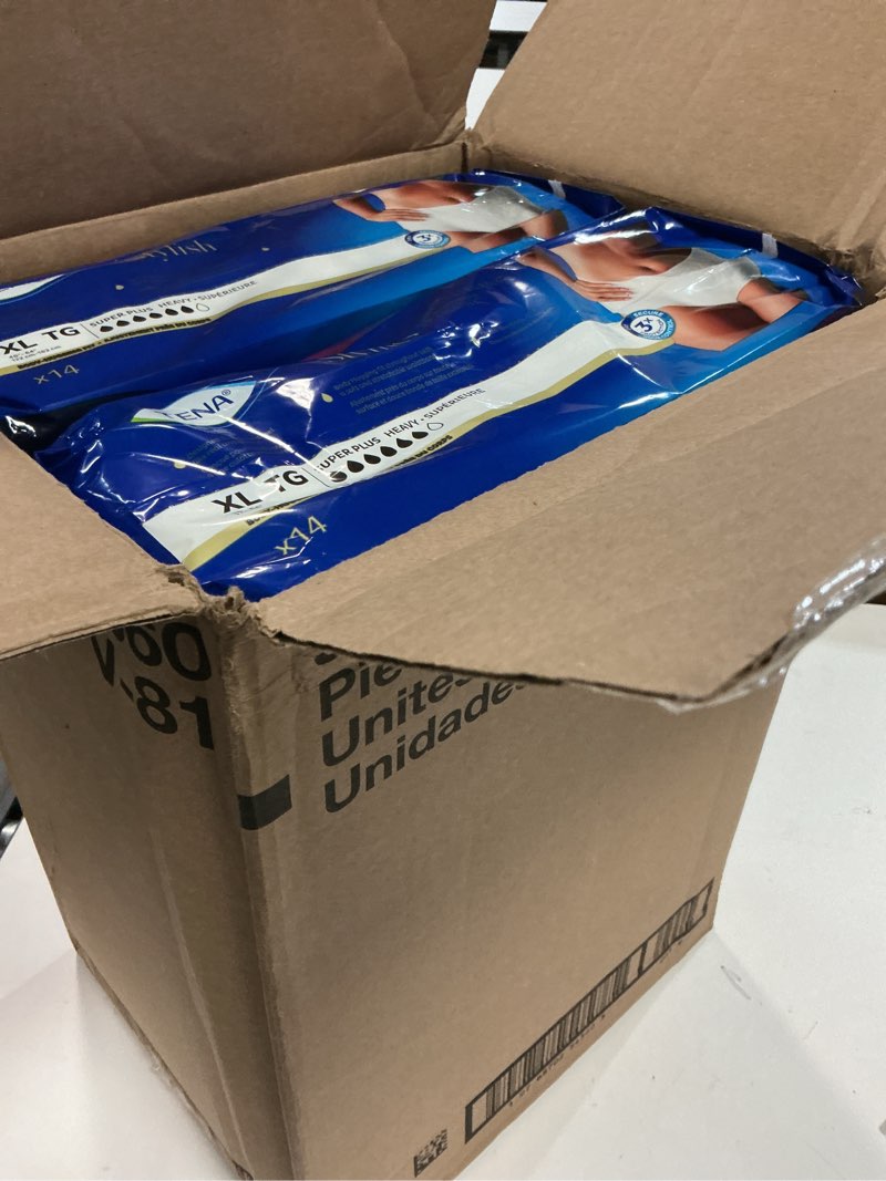 Condition photo showing New/Like New for (Size:XL)Disposable Heavy Absorbency Incontinence Underwear, XL, 56 per Case X-Large 56