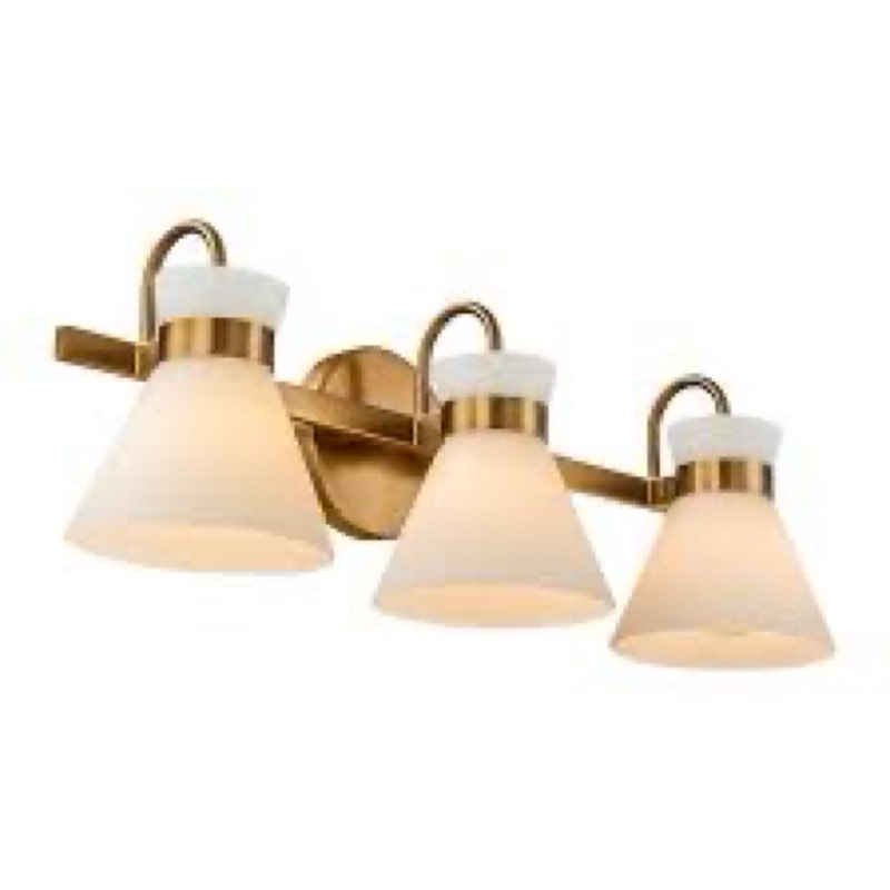 origin 21 zadie 24-inches 3 -light brushed champagne mid-century