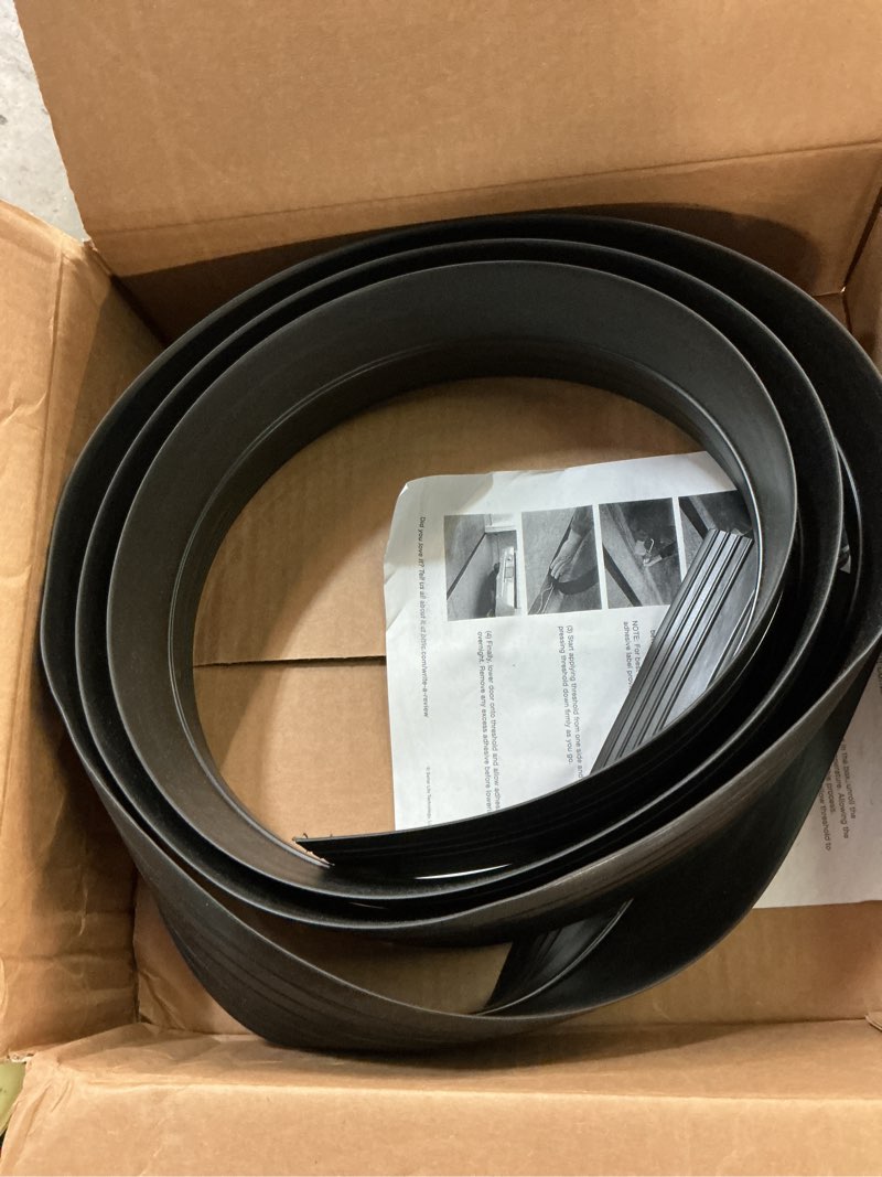 Condition photo showing Good Condition for  10 ft. length midnight black door threshold trim