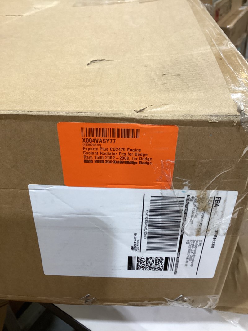 Condition photo showing Good Condition for Dodge 1500 radiator 2002-2008