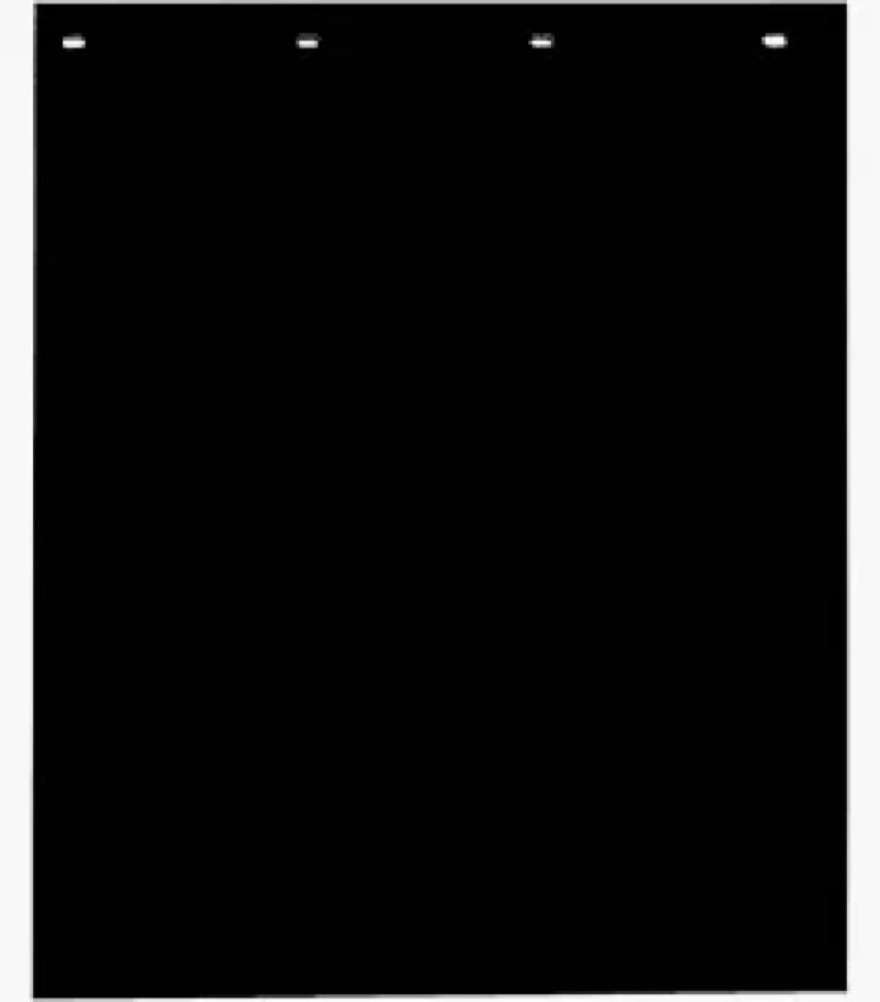 shinjew mud flaps for semi truck - 24'x30' polymer heavy duty mud flaps, anti-splash, weather resist