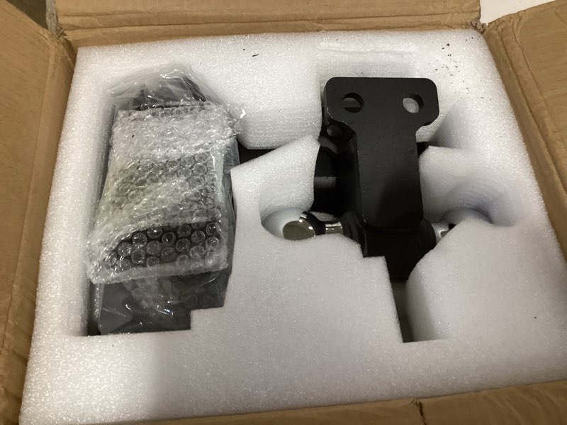 Condition photo showing New/Like New for tyt adjustable truck trailer hitch for 2.5 inch receiver, 6" drop/rise tow hitch with dual balls (2" & 2-5/16"), includes two pin locks & hitch tightener dual ball, 6" drop/rise, 2.5" receiver