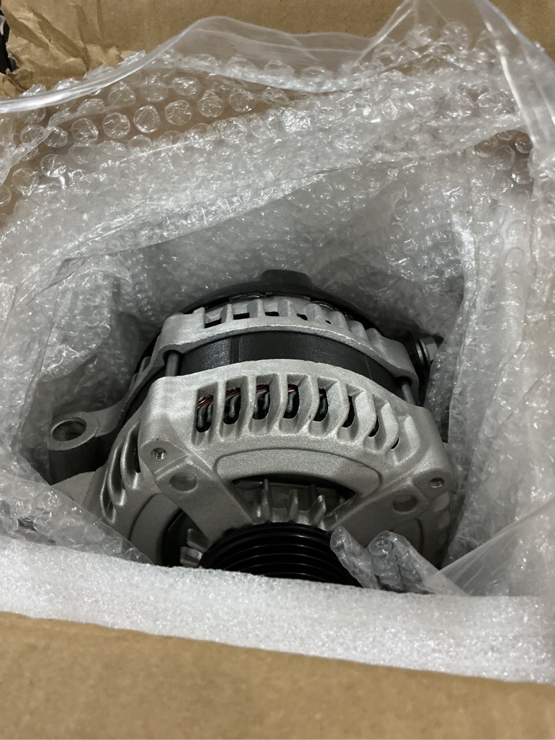 Condition photo showing Good Condition for autoround 1042105360 alternator compatible with land rover range rover 10-12/lr4/ range rover sport, jaguar xf 11-20/ xj/xe/f-pace/f-type/xk/xkr/xjr, 12v 150a 6-groove pulley