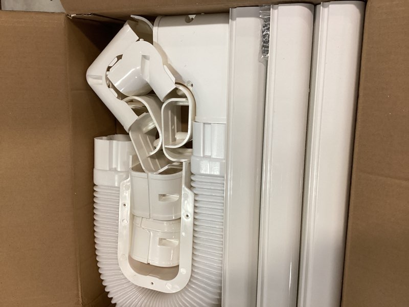 Condition photo showing As Is for LyPrem 10Ft Mini Split Line Set Cover 3" PVC Line Cover Kit for Mini Split and Central Air Conditioner & Heat Pump(White)