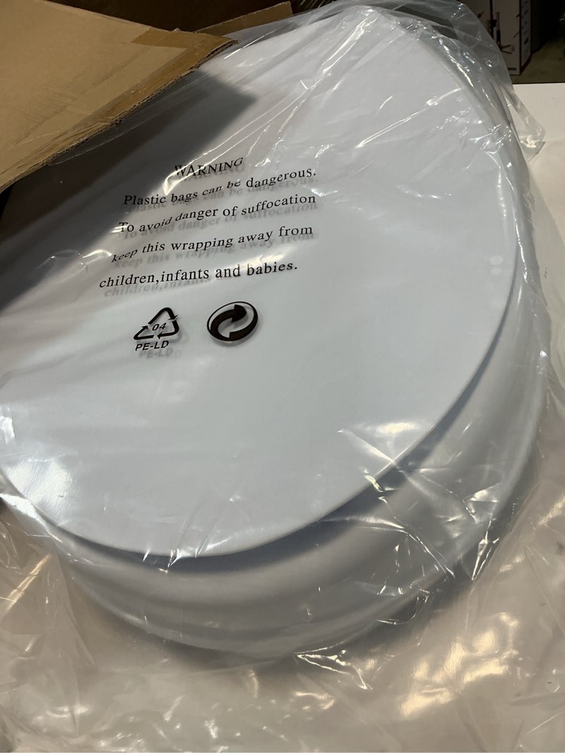 Condition photo showing Good Condition for Raised Toilet Seat with Lid 4?Inch Toilet Riser – Easy Tool?Free Installation Fits Standard & Elongated Toilets Senior, Disabled & Pregnant Support Secure Lock, Durable Plastic