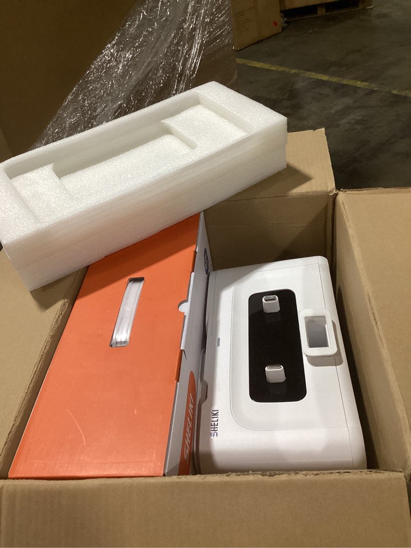 Condition photo showing Good Condition for Robot Vacuum and Mop Combo, 3-in-1 Robotic Vacuums Cleaner with 70-Day Self-Emptying Base, LiDAR Navigation Smart Mapping & Strong 6000Pa Suction, for Pet Hair, Hard Floor, Carpet