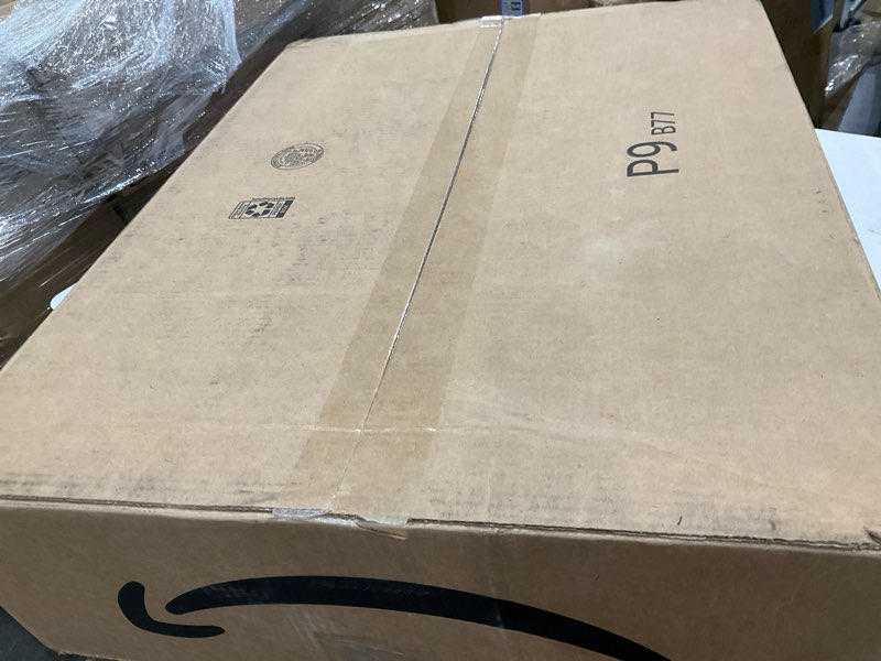 Condition photo showing New/Like New for 3FT Toddler Trampoline for Kids Ages 1-6, 36" Foldable Mini Trampoline with Adjustable Handle, Indoor/Outdoor Rebounder, Colorful Jumping Mat, Quiet Elastic Band, Safety No-Gap, Max Load 100 LBS Active Series O