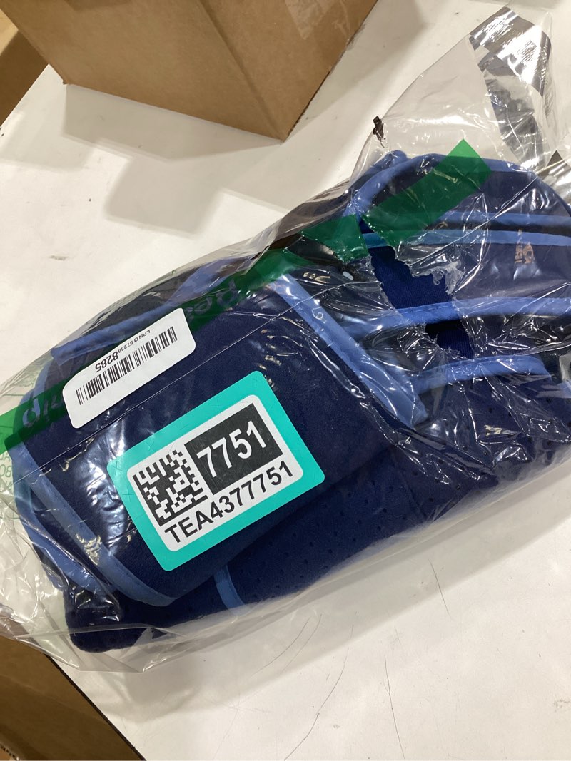 Condition photo showing New/Like New for velpeau arm sling for sleep, shoulder immobilizer for women & men - very soft sling for rotator cuff tear, fractured, dislocation, broken, postoperative, fits left & right (blue, m: bust 31.5-39.5?) medium (pack of 1) adult size