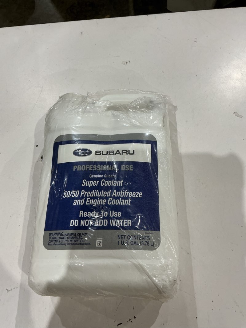 Condition photo showing Good Condition for different design subaru genuine super coolant blue prediluted soa868v9272 1 gallon pre mixed 50/50 2009 and newer ascent brz crosstrek forester impreza legacy outback wrx