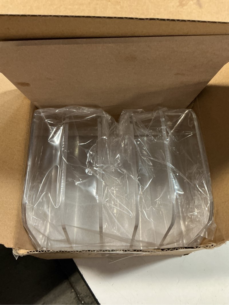 Condition photo showing New/Like New for yuxun desk file organizer,5-section vertical clear acrylic desk organizer file holder mail sorter office organization for office home &classroom?b5? 5-section,b5