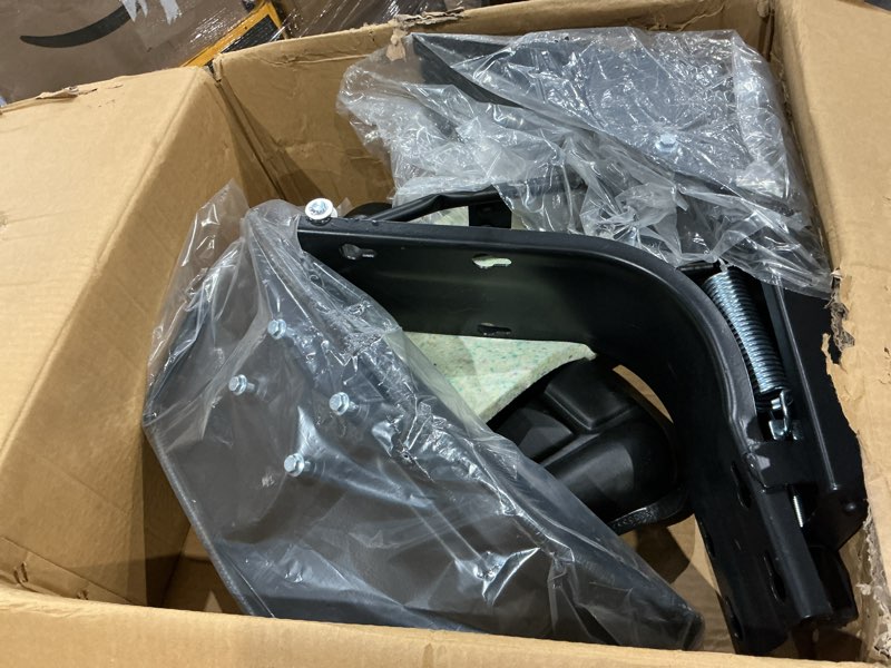 Condition photo showing Good Condition for black universal adjustable tractor suspension seat fits for john deere 1020 1530 2020 2030 2040 5210 5300, fits for ford & new holland 3000 3010 3300 3400 3600 3610, shock absorption alloy steel+pvc
