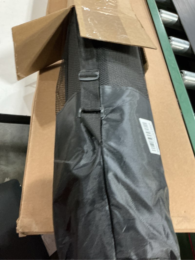 Condition photo showing Good Condition for jump rope mat 71"/63"x24" larger non-slip indoor outdoor exercise fitness mat, high-density workout shock absorption for home gym flooring concrete jumping rope 71"x24"black