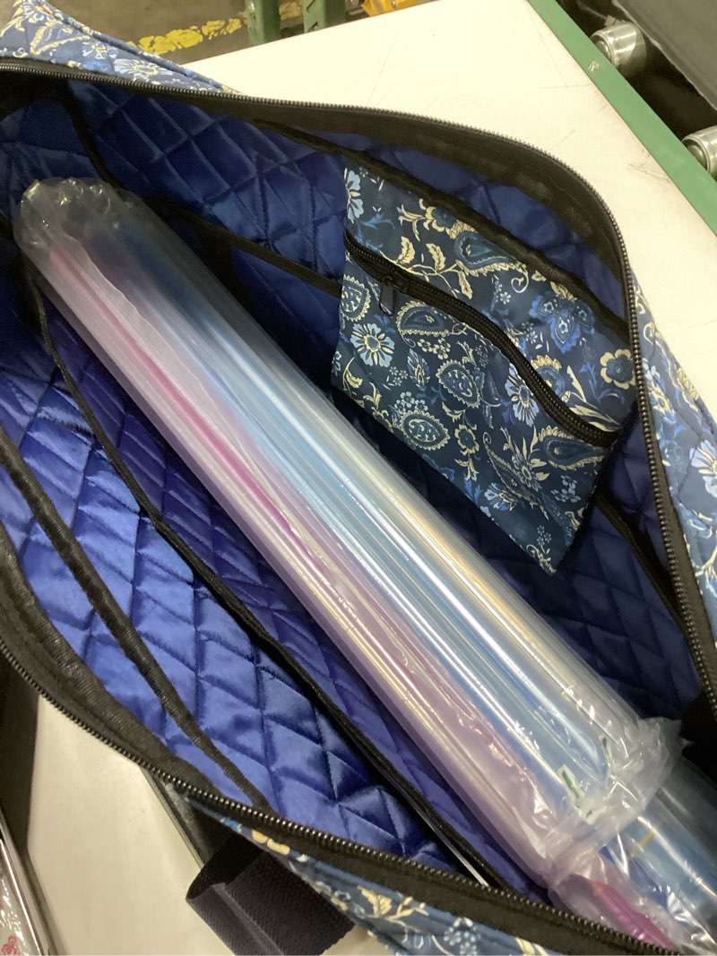 Condition photo showing item condition for American Mahjong Set with Blue Carrying Bag, 166 White Tiles, 4 All-in-One Rack/Pushers, Mahjong Tiles Set (Ma Jong, Mah-Jongg, Majiang)