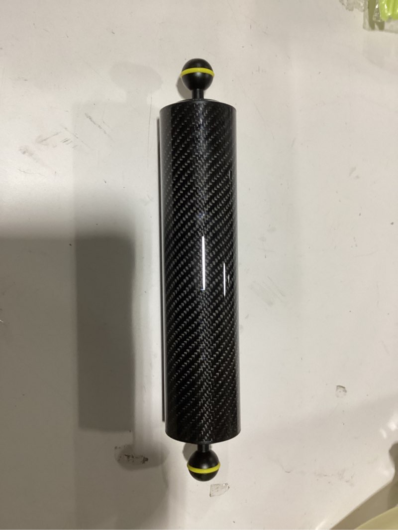 Condition photo showing New/Like New for FEICHAO D60mm Diving Photography Float Buoyancy Aquatic Lamp Arm 108g /312g /447g /584g 1 Inch Dual Ball 5/8 /10 /12Inch Underwater DSLR Action Camera Upgraded Version (12inch -584g,Red) 12inch -584g Red