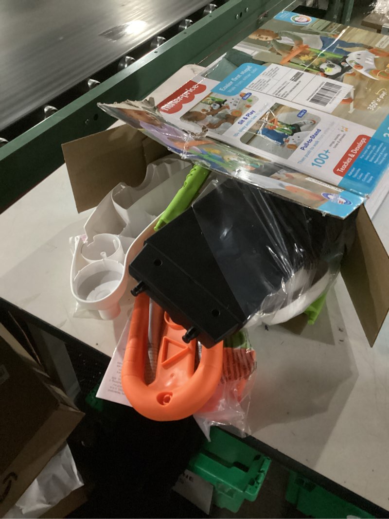 Condition photo showing Good Condition for Fisher-Price Baby Push Toy 2-Sided Steady Speed Panda Walker Musical Learning Activity with 3 Blocks for Infants Ages 6+ Months (Amazon Exclusive)