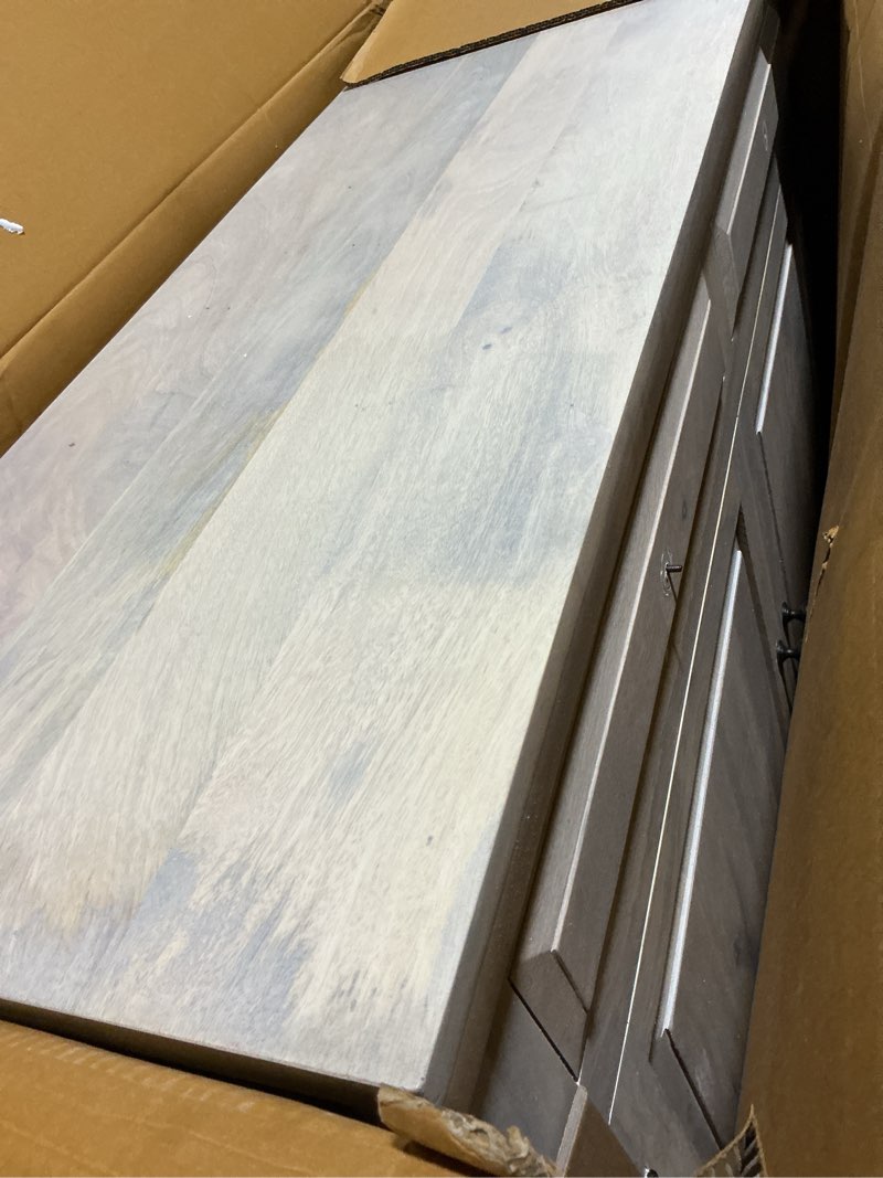 Condition photo showing Good Condition for sedona sideboard possibly used/missingdoor handles