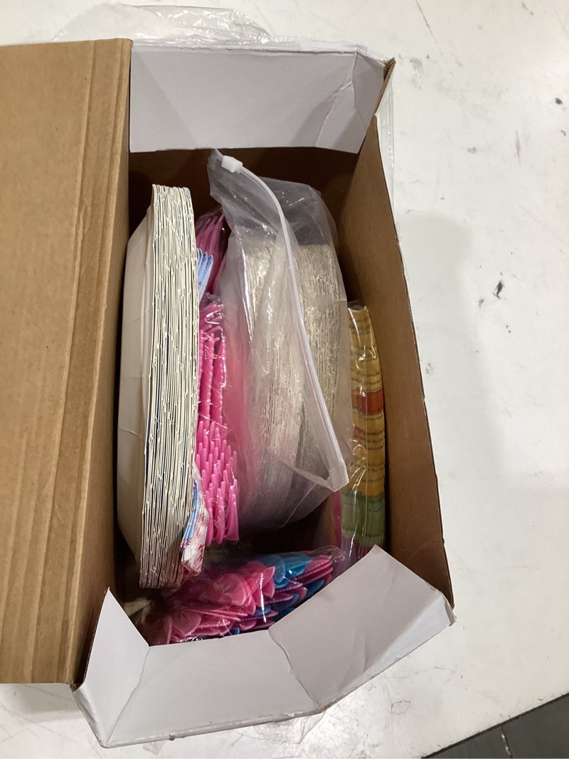Condition photo showing Good Condition for foldtier 350 pcs ice cream drip baseball birthday party decorations set ice cream paper plates napkins fork set disposable fairy tableware decorations supplies for baby shower dinner serves 50 50 baseball ice cream