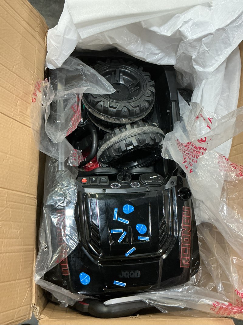 Condition photo showing Good Condition for (Used(SEALIGHT 12V Kids Ride On Car Truck w/Parent Remote Control, Children Ride On Toy Toddler Electric Vehicle with Double Doors/Safety Belt/LED Lights/Music Player/Bluetooth Black