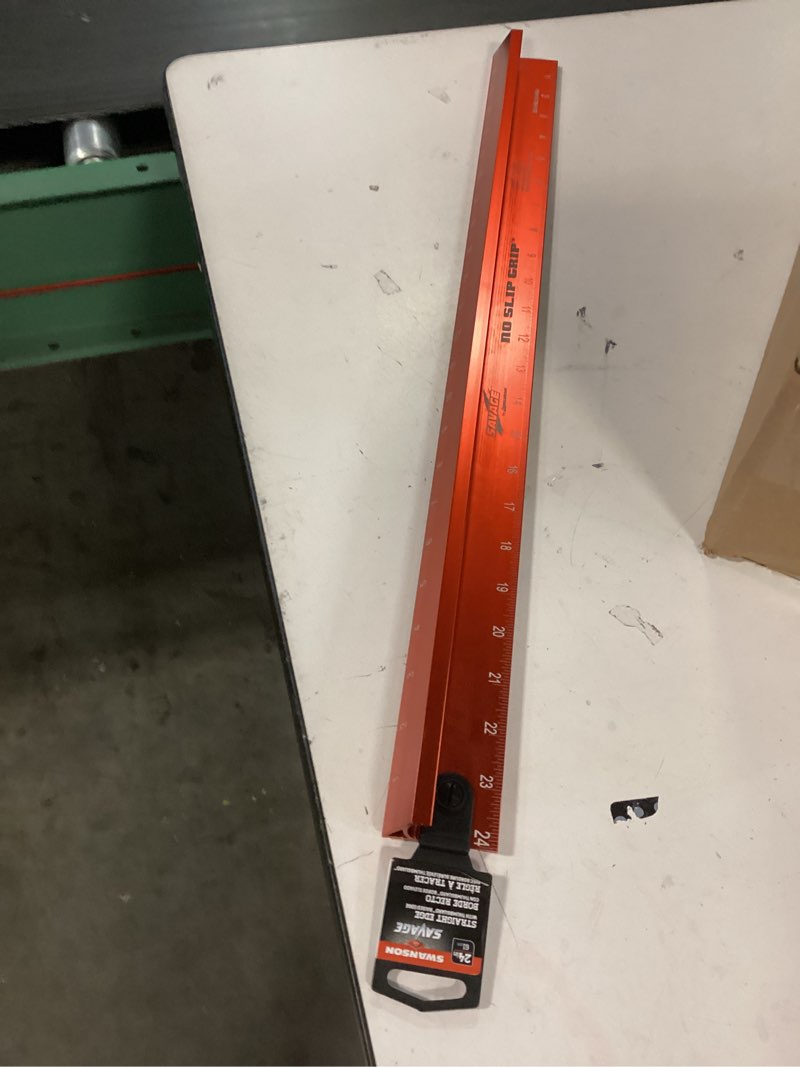 Condition photo showing New/Like New for Swanson Savage No Slip Straight Edges 24”