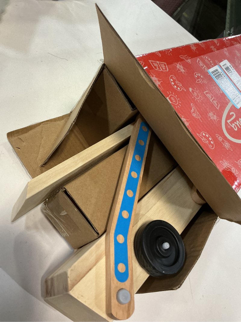 Condition photo showing Good Condition for Melissa & Doug Mega Race-Car Carrier - Wooden Tractor and Trailer with 6 Unique Race Cars Frustration-Free Packaging