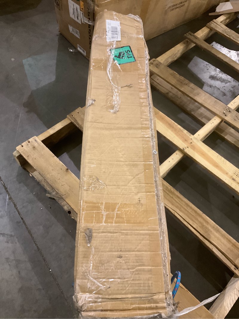 Condition photo showing As Is for Folding Chair Rack, Heavy-Duty Folding Chair Cart with Swivel Wheels, Holds 12 Tables or 84 Chairs, Up to 1000 LBS Capacity, 2 Binding Ropes, Dust Cover, 72“L x 33”W x74”H, Black 84 Chairs Capacity