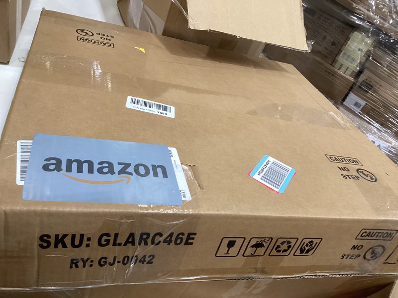 Condition photo showing As Is for GOJOOASIS Chicken Coop for 2 Chickens Small Rabbit Hutch Quail Coop Wooden Bunny Cages Outdoor Chicken House w/Ventilating Wire (Wood)