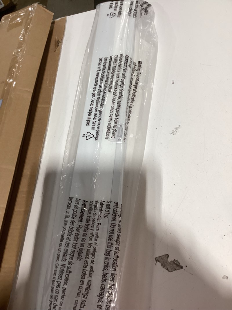 Condition photo showing New/Like New for cellular shades cordless, honeycomb blinds for indoor windows, for window size (27" w × 48" h) colour (white - light filtering) light filtering white 27" w × 48" h