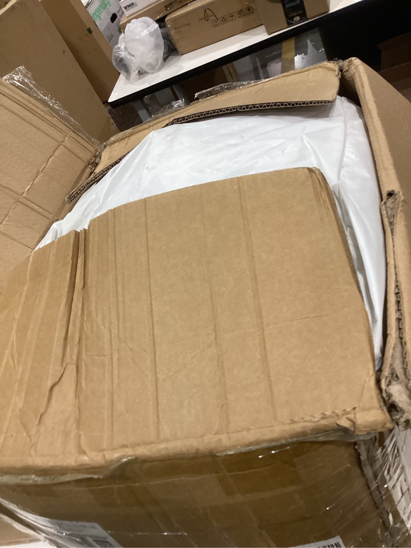 Condition photo showing Good Condition for white bounce house, indoor bouncy house for kids 2-6 with slide, toddler bouncy castle blower included, 11ft l x 9.7ft w x 8ft h, inflables para niños, jump house for parties
