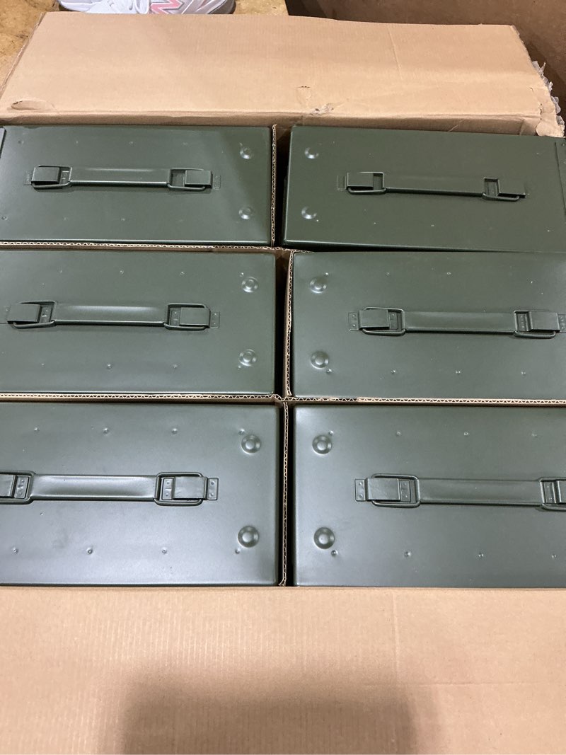 50 cal ammo can 6-pack-green quantity in master item number 90-026-1112