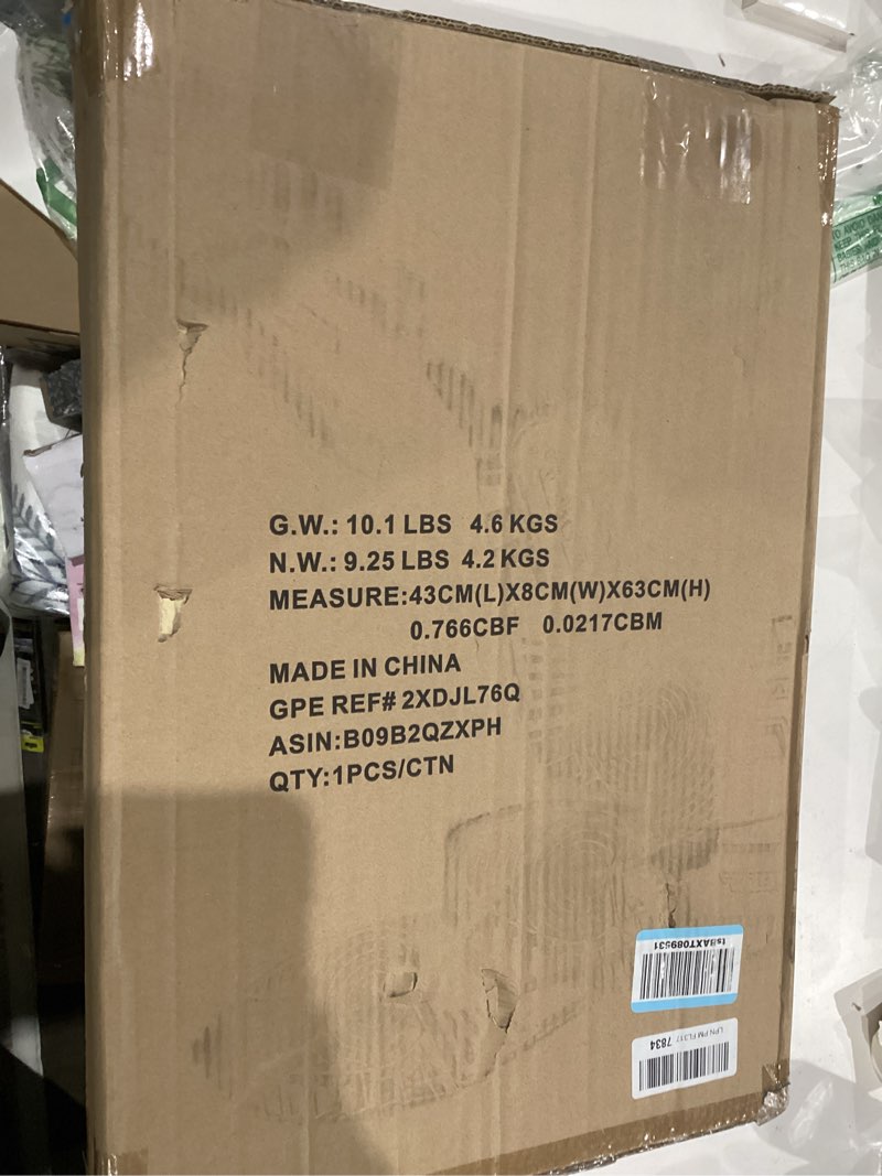 Condition photo showing As Is for Honey Can Do Deluxe 72pc Ornament Cube SFT-09555 Navy Blue